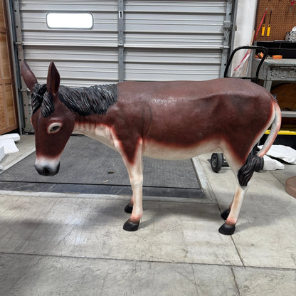 Brown Donkey Burro Statue A0532-2006-A-A