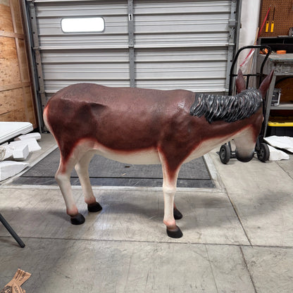 Brown Donkey Burro Statue A0532-2006-A-A