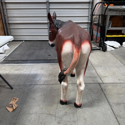 Brown Donkey Burro Statue A0532-2006-A-A