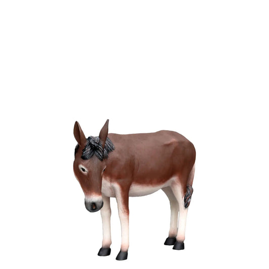 Brown Donkey Burro Statue A0532-2006-A-A