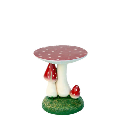 Small Mushroom Side Table Statue