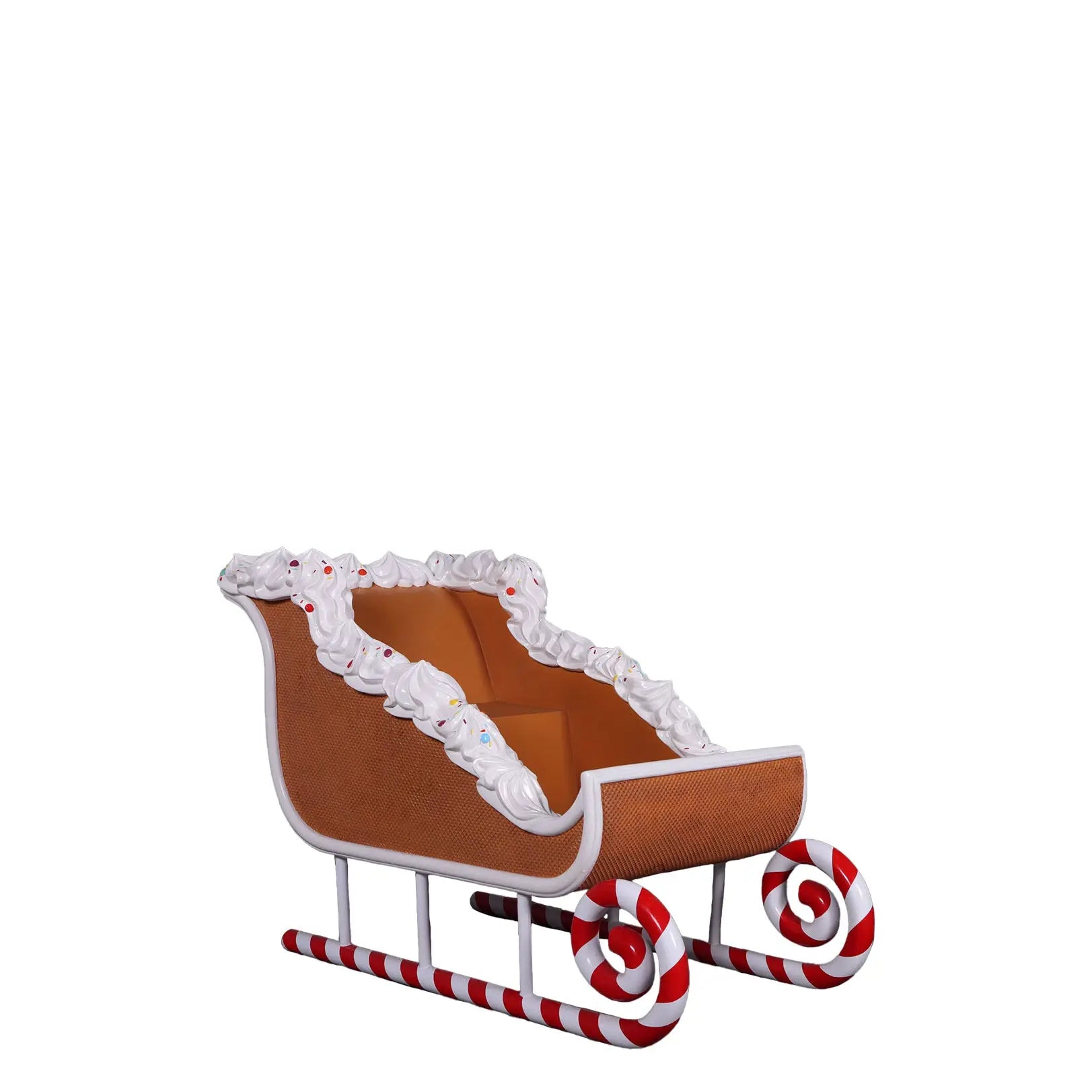 Candy Cane Sleigh Statue S0319-210108-H