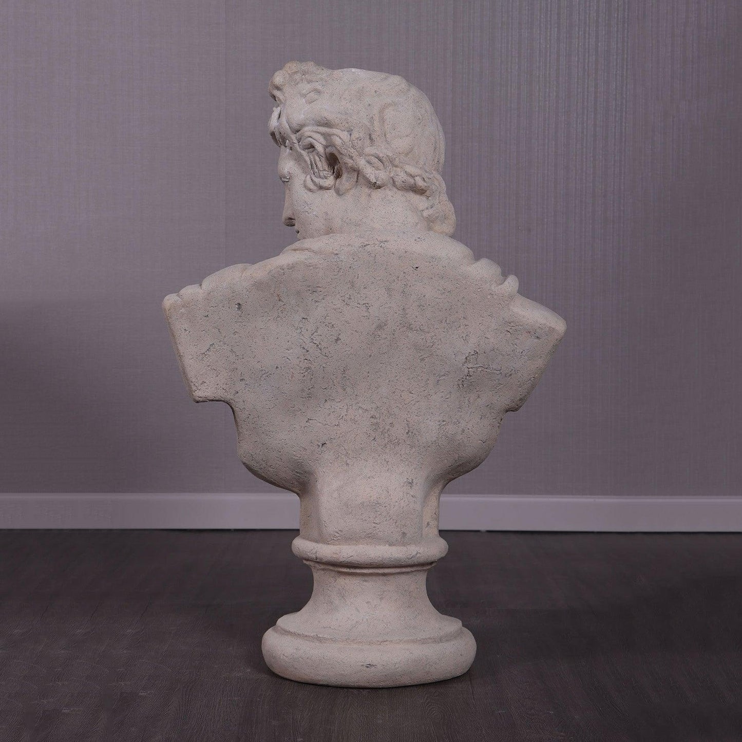 Apollo Stone Bust Statue