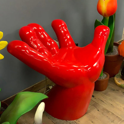 Hand Chair Statue