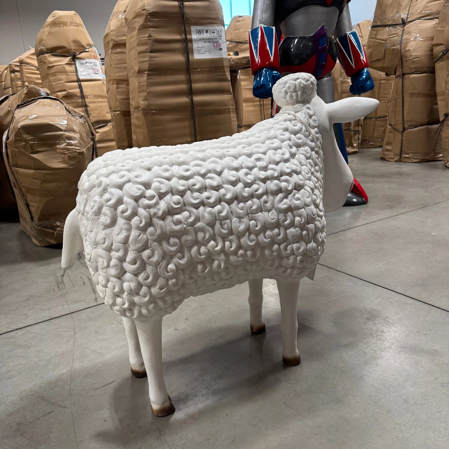 Comic Counting Sheep Statue A0511-2156-A