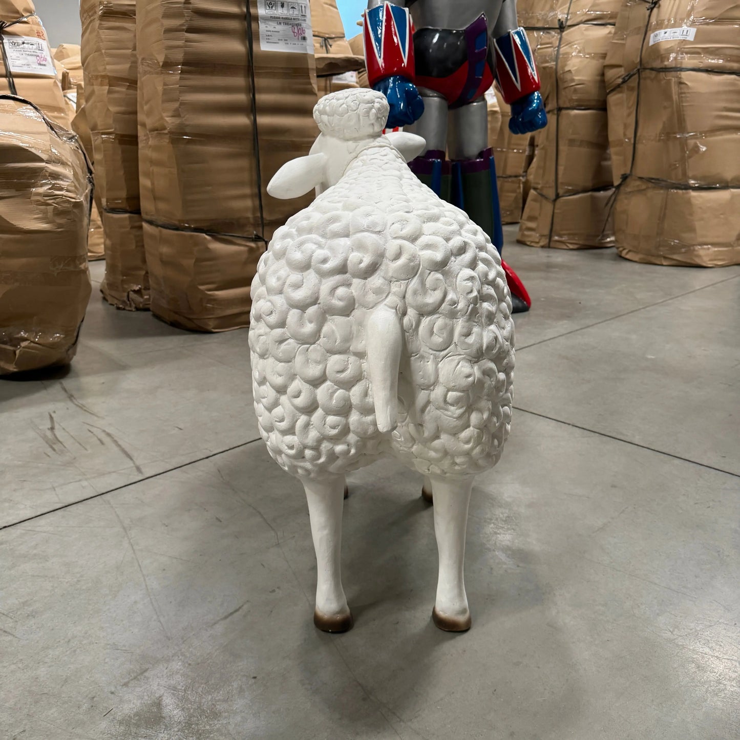 Comic Counting Sheep Statue A0511-2156-A