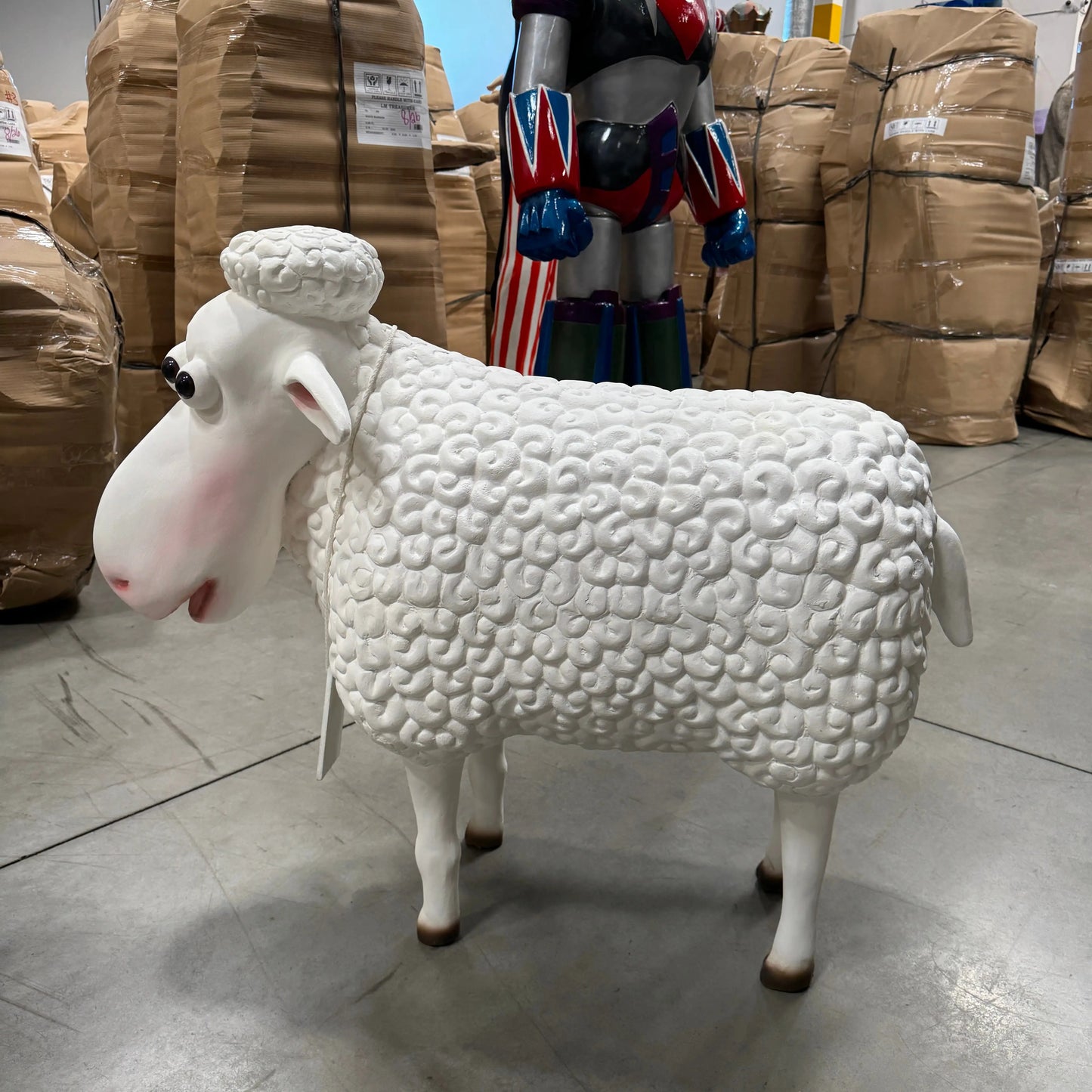 Comic Counting Sheep Statue A0511-2156-A