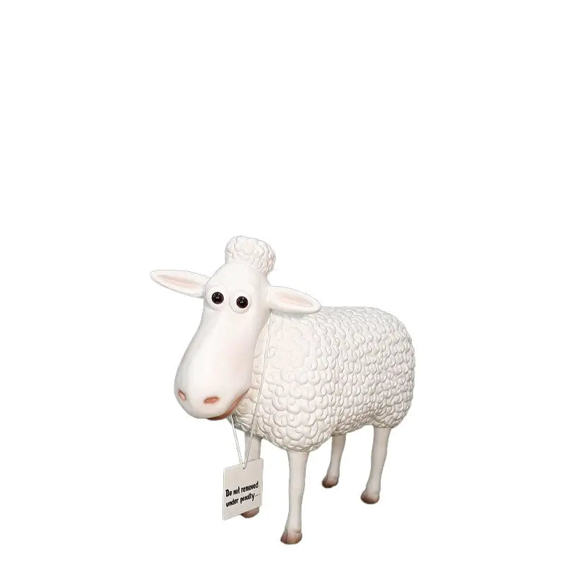 Comic Counting Sheep Statue A0511-2156-A