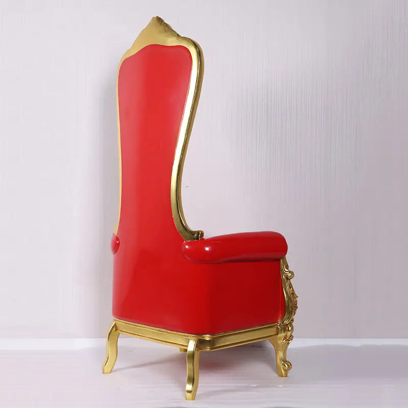 Red Royal Throne Statue S0053R-220008-H