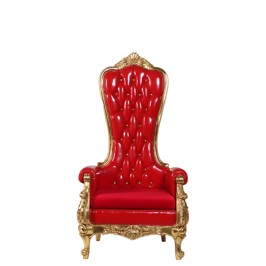 Red Royal Throne Statue S0053R-220008-H
