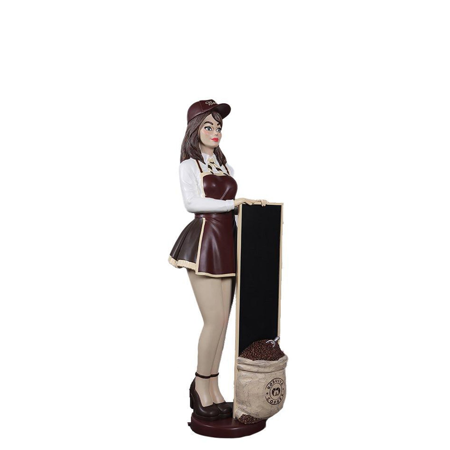 Anime Barista Menu Board Statue