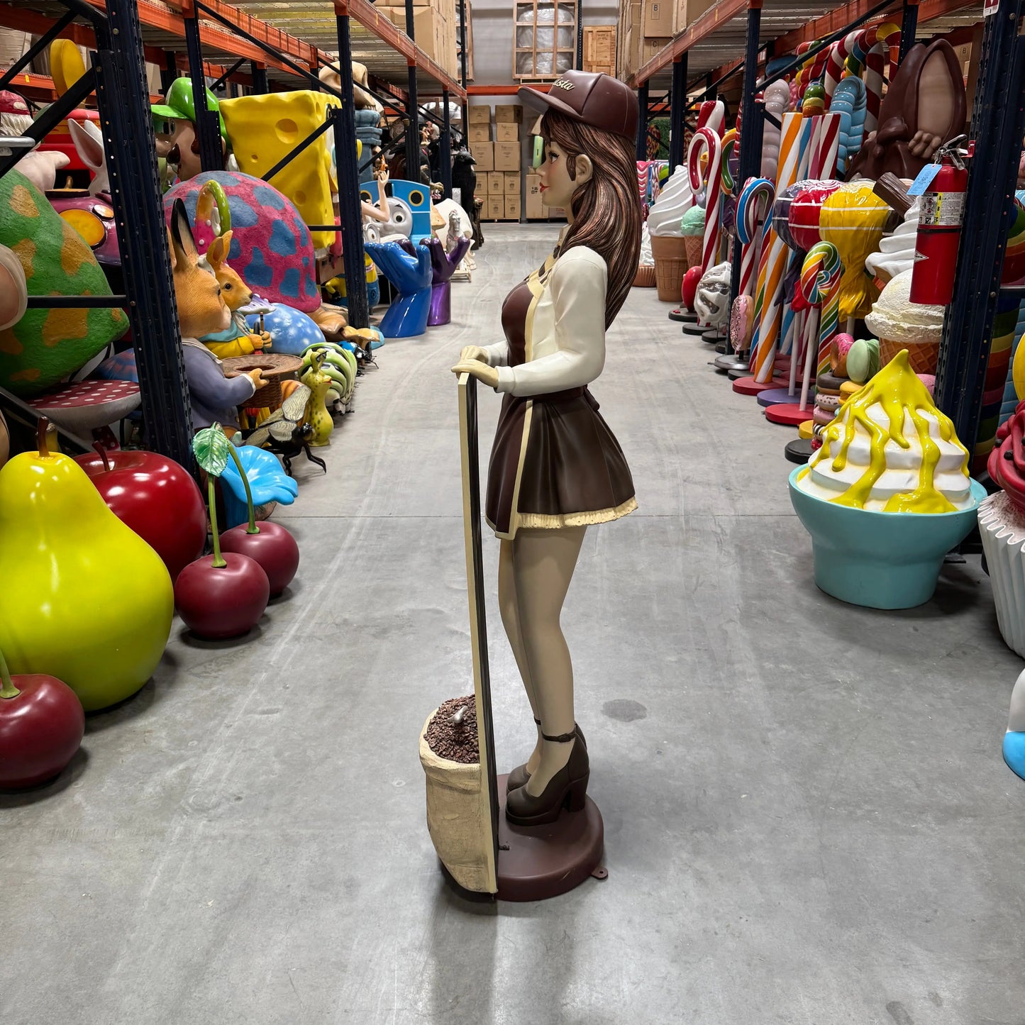 Anime Barista Menu Board Statue LS432-220022-H