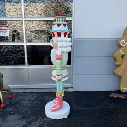 Pastel Cupcake Nutcracker Christmas Statue S0209-220026-H