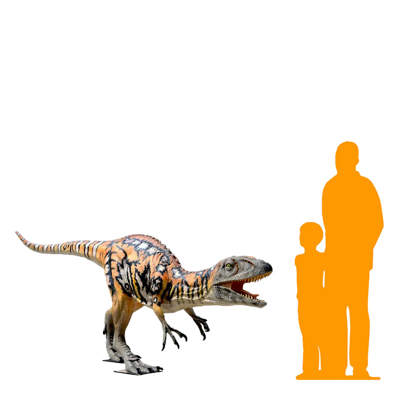 Female Australovenator Dinosaur Life Size Statue