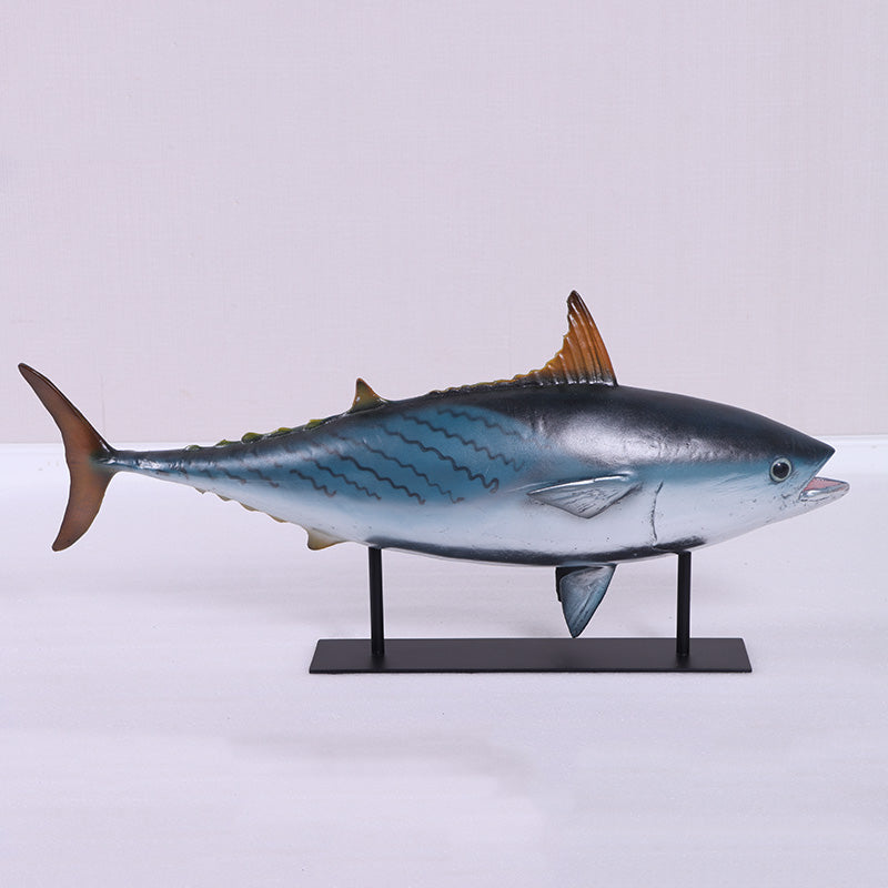 Mackerel Tuna Fish on Base Statue