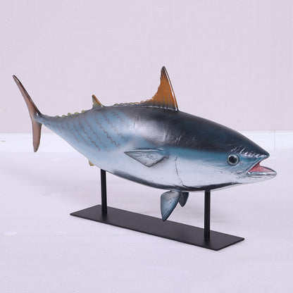 Mackerel Tuna Fish on Base Statue