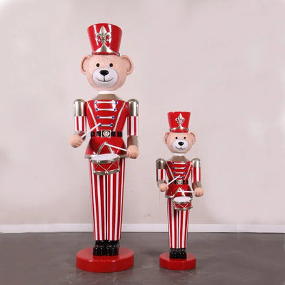 Nutcracker Bear Life Size Christmas Statue S0085-220054-H