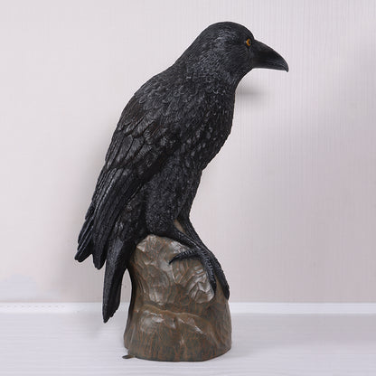 Mystic Night Raven Life Size Statue