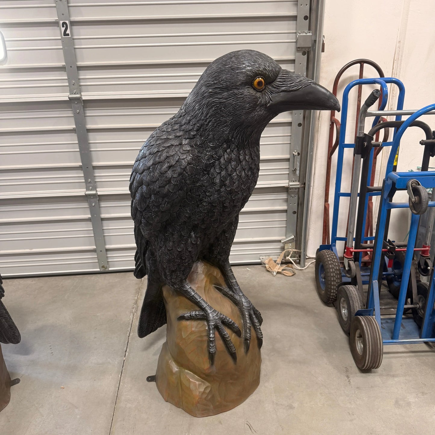 Mystic Night Raven Life Size Statue A0902-220073-H