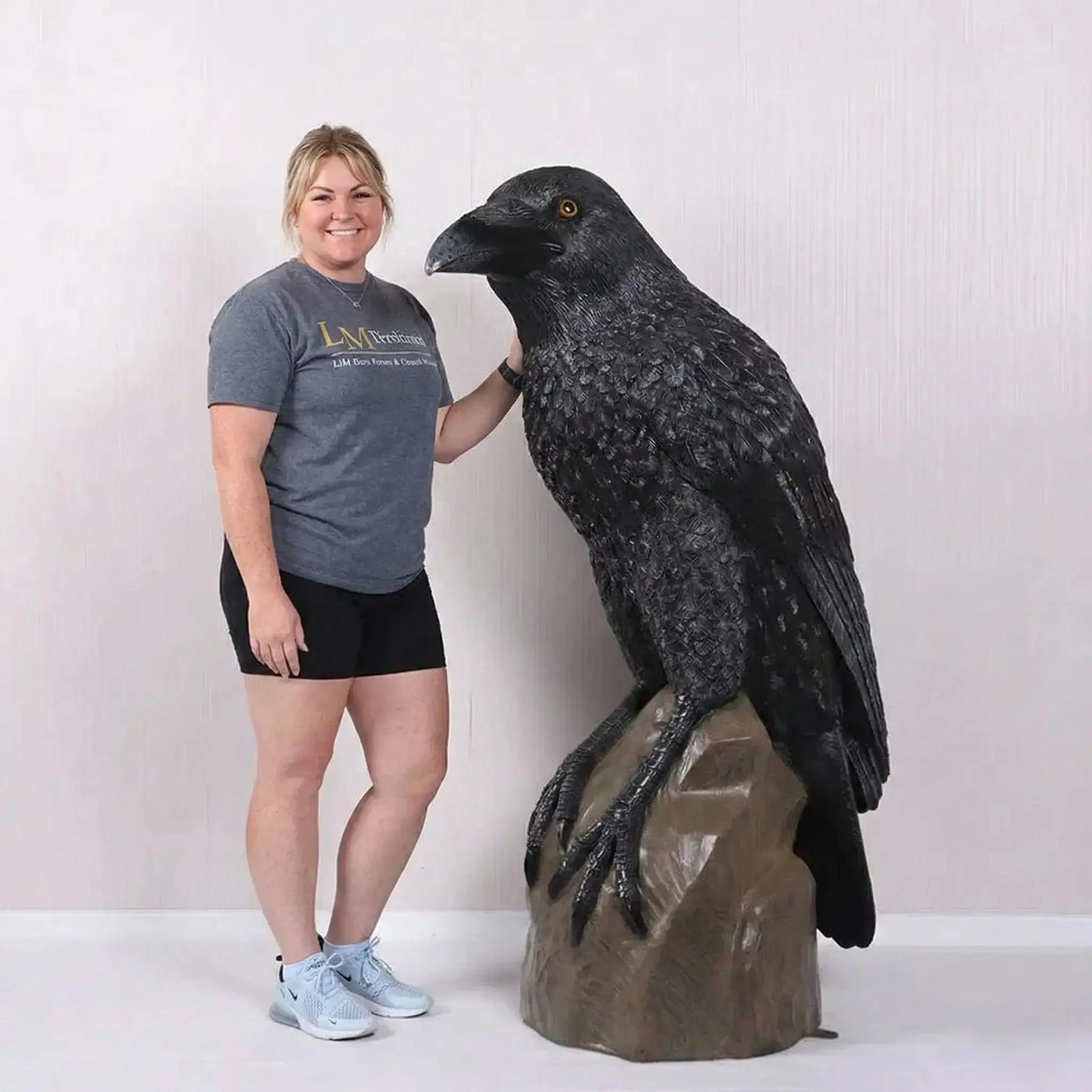 Mystic Night Raven Life Size Statue A0902-220073-H