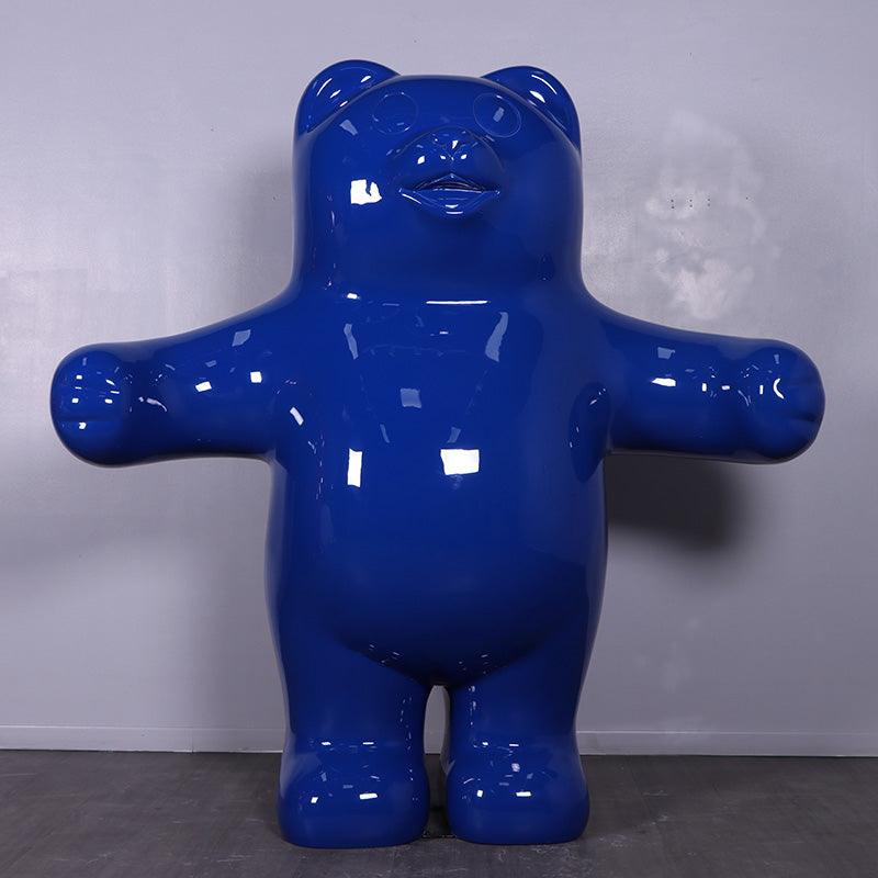 Jumbo Blue Gummy Bear Statue