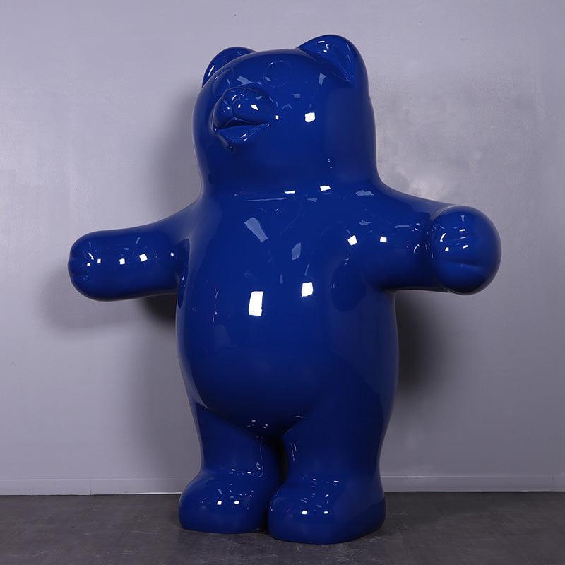 Jumbo Blue Gummy Bear Statue