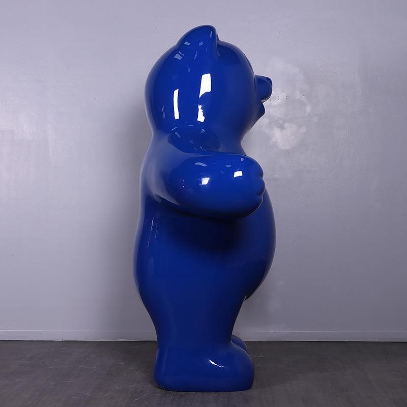 Jumbo Blue Gummy Bear Statue - LM Treasures Prop Rentals 