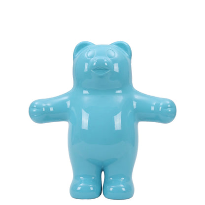 Jumbo Light Blue Gummy Bear Statue R0283LB-220126-H