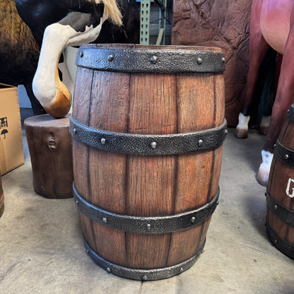 Large Barrel Statue
