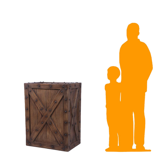 Large Crate Statue