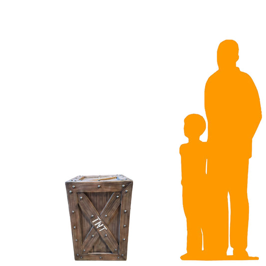 TNT Crate Statue