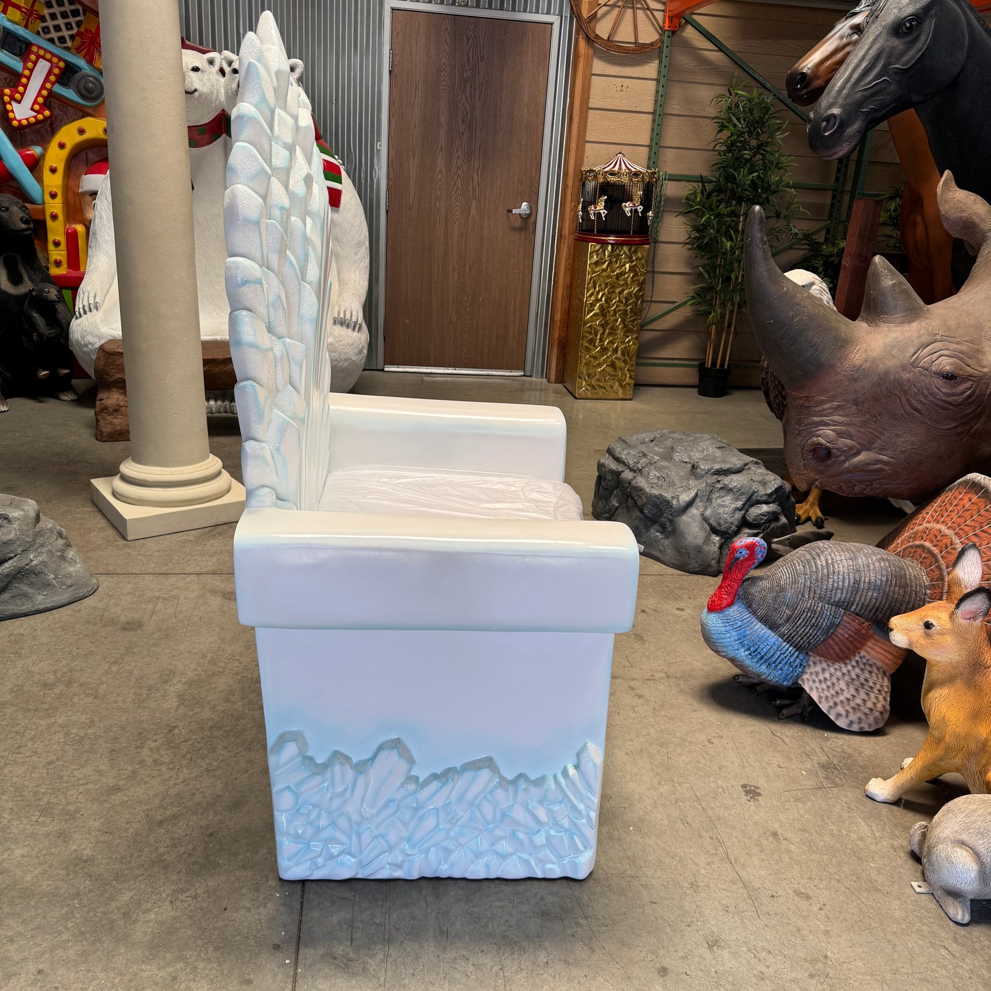 Ice Throne Statue