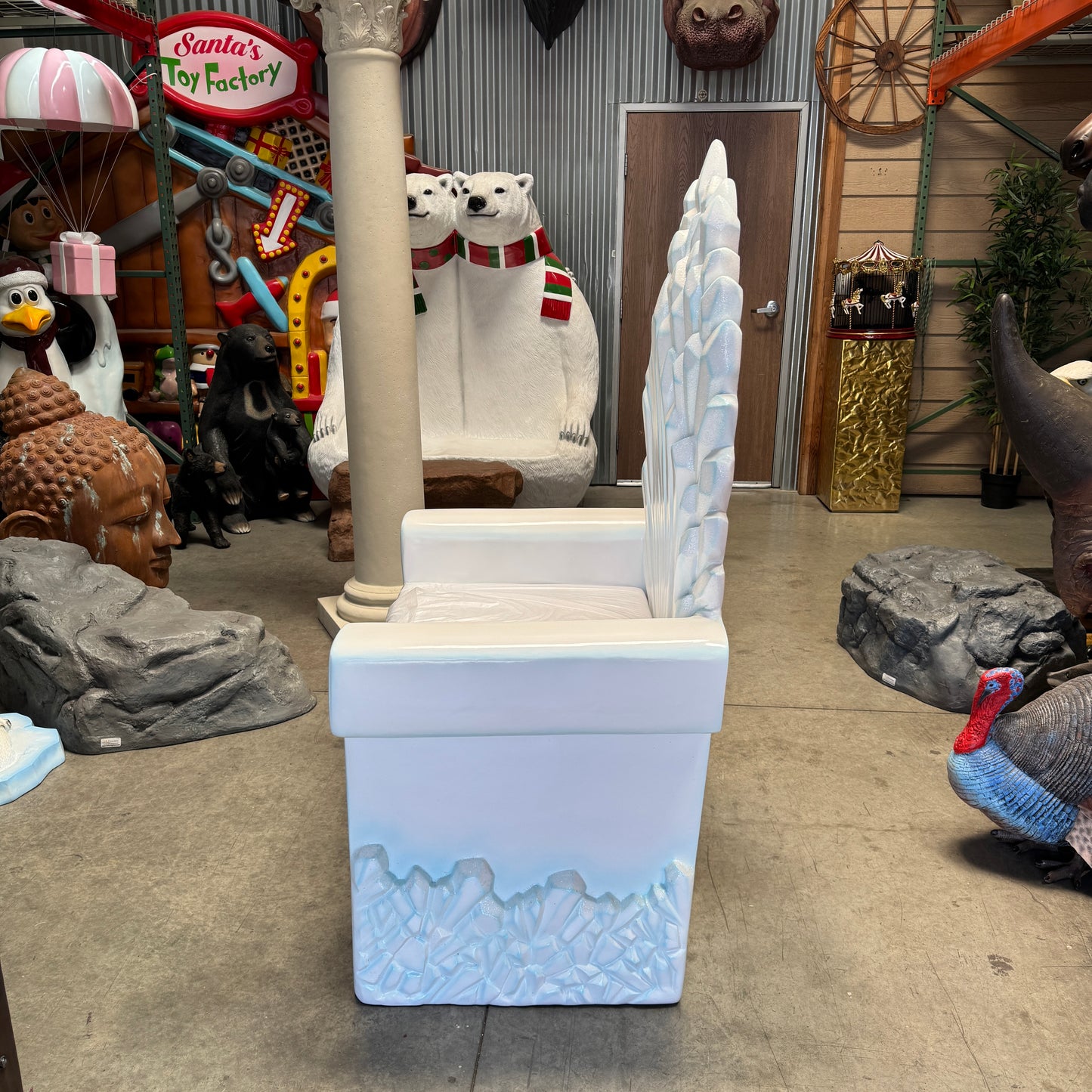 Ice Throne Statue