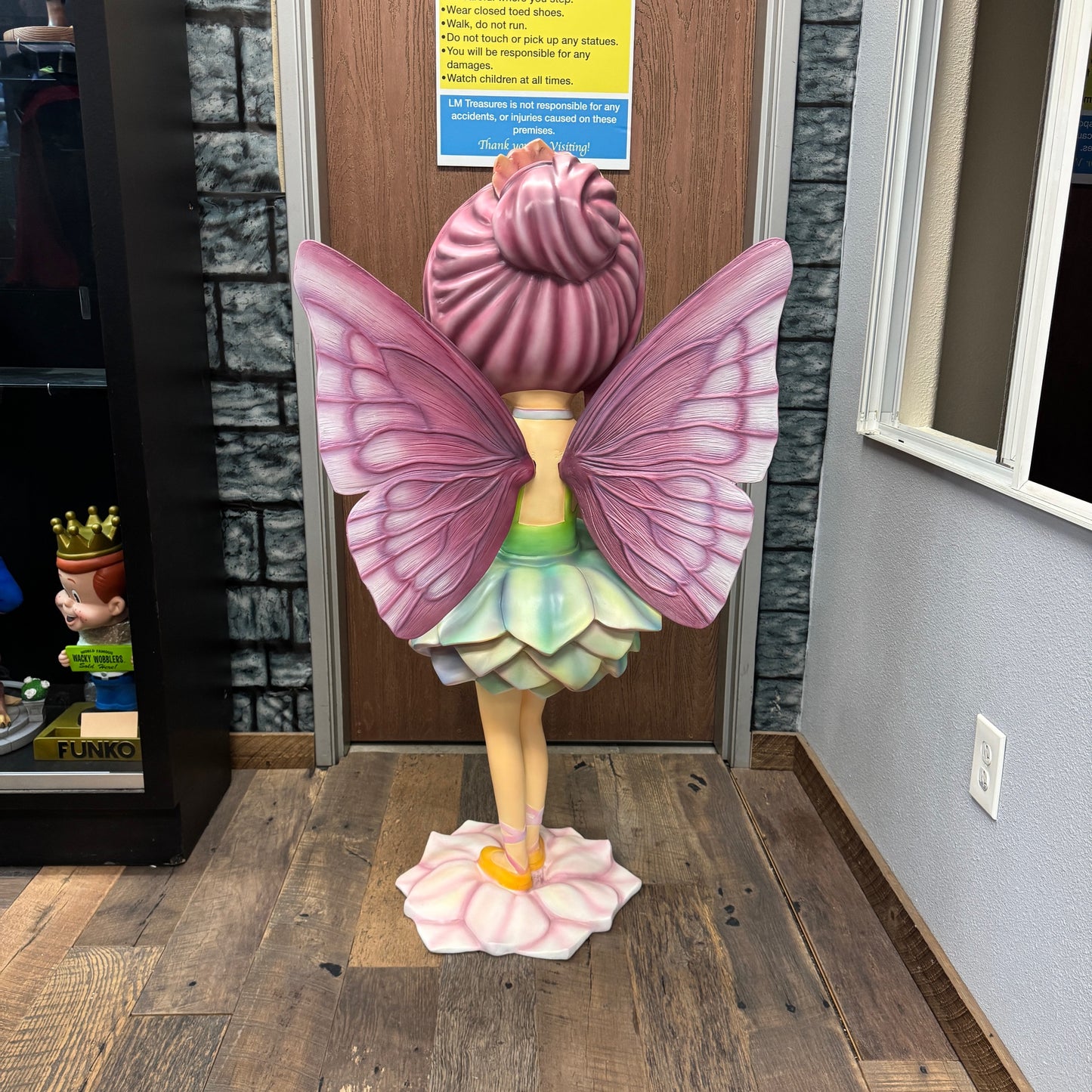 Rainbow Fairy Girl Statue