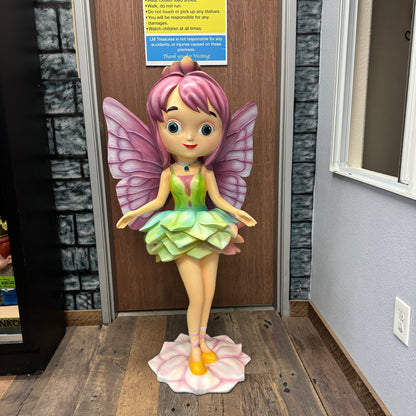 Rainbow Fairy Girl Statue