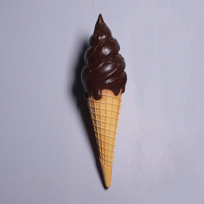 Hanging Chocolate Dipped Ice Cream Twist Statue