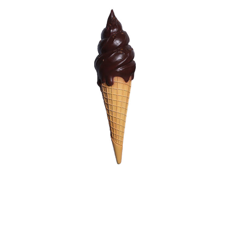 Hanging Chocolate Dipped Ice Cream Twist Statue