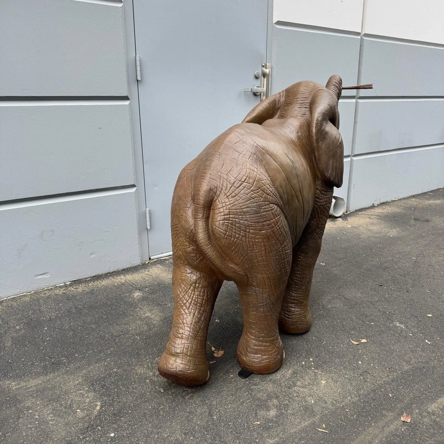 Walking Baby Elephant Statue