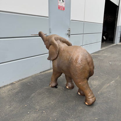 Walking Baby Elephant Statue