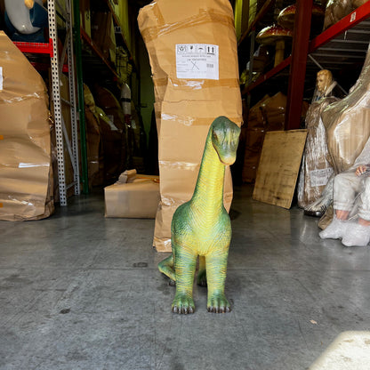 Small Brachiosaurus Baby Dinosaur Statue
