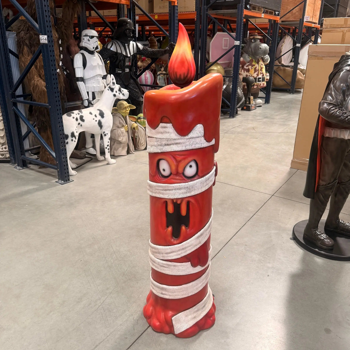 Mummy Candle Life Size Statue S0333-250019-H