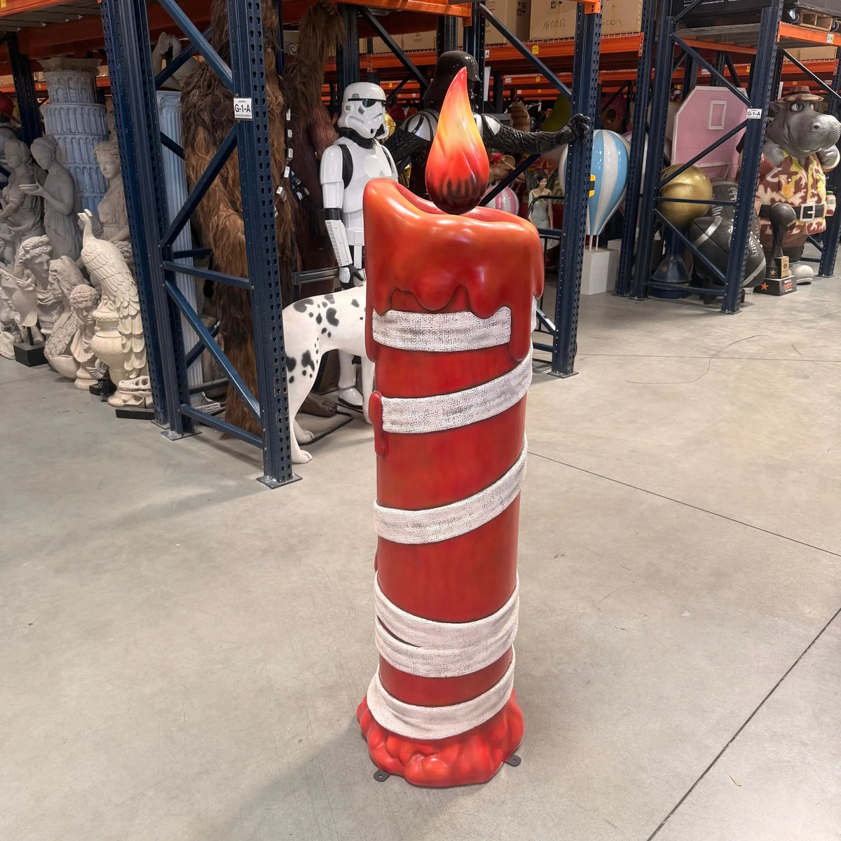 Mummy Candle Life Size Statue S0333-250019-H