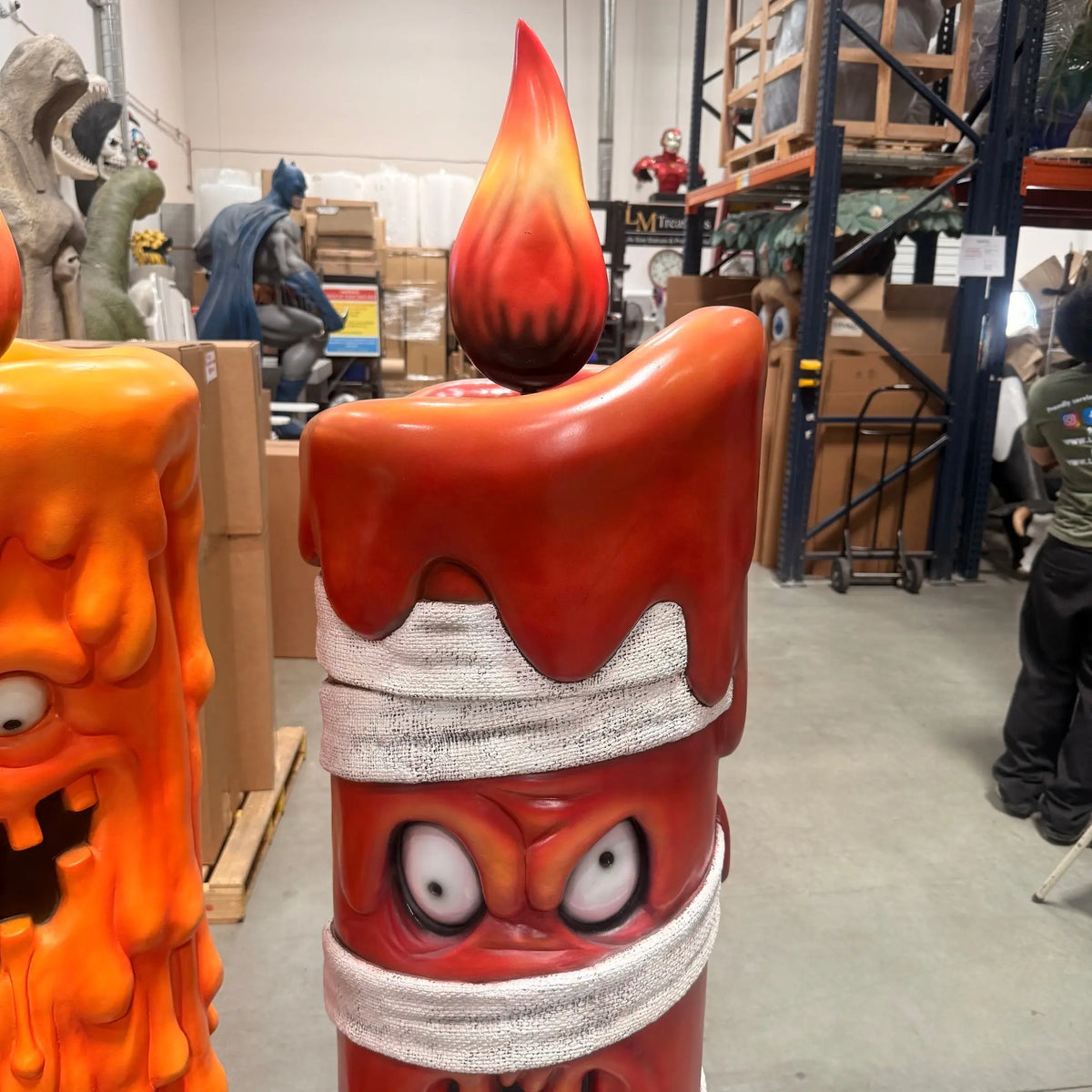 Mummy Candle Life Size Statue S0333-250019-H