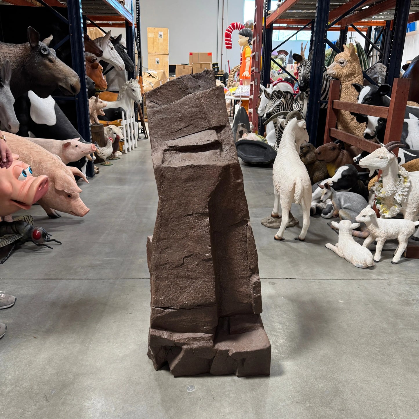 Skinny Sedona Brown Rock Statue M0276-250028-H