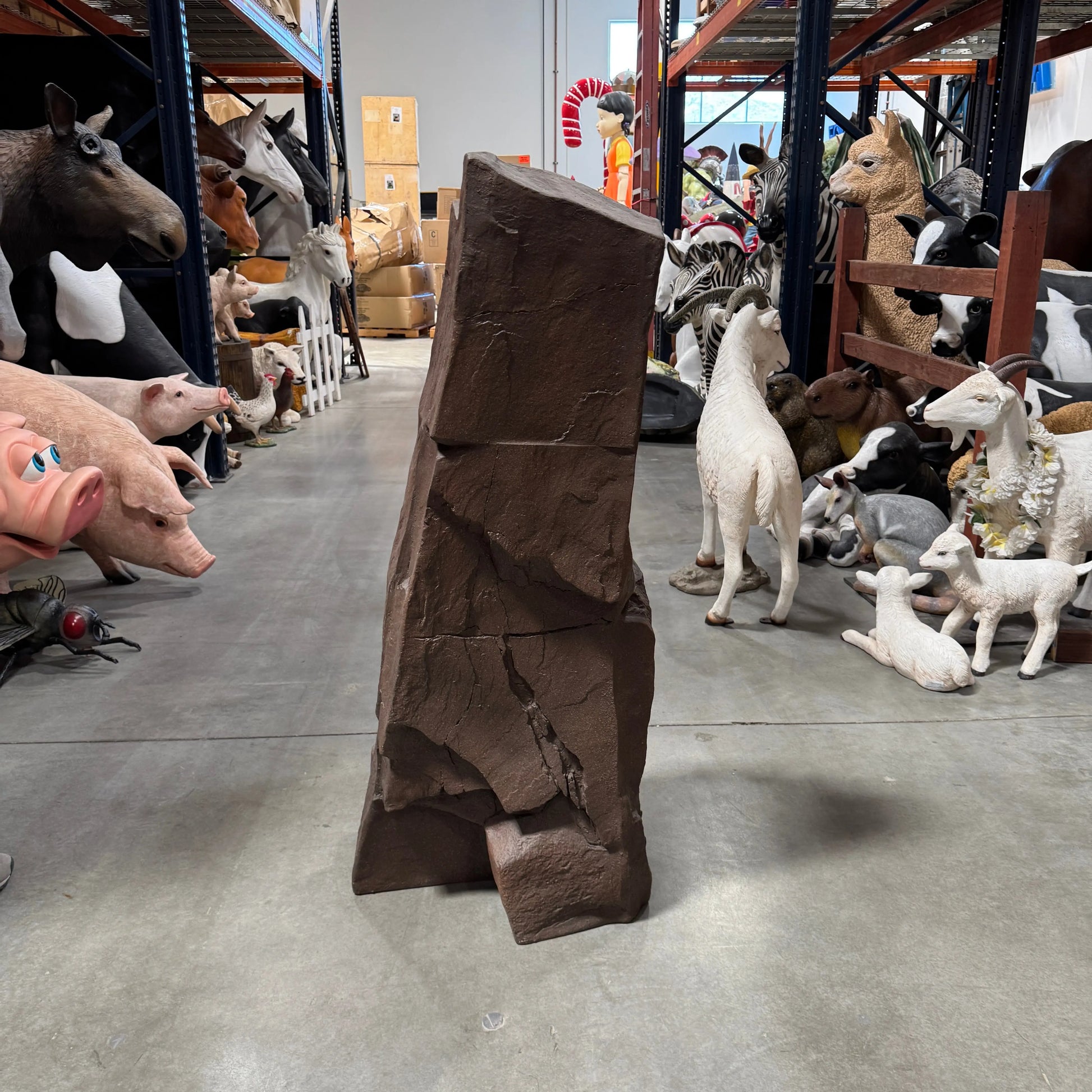 Skinny Sedona Brown Rock Statue M0276-250028-H