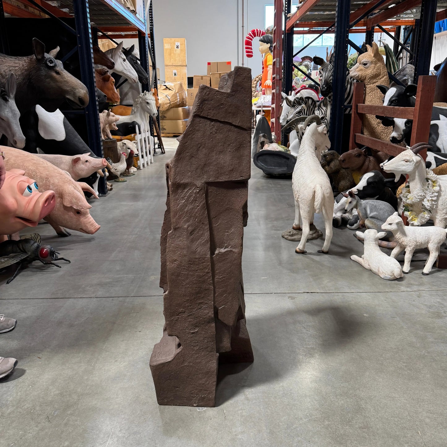 Skinny Sedona Brown Rock Statue M0276-250028-H