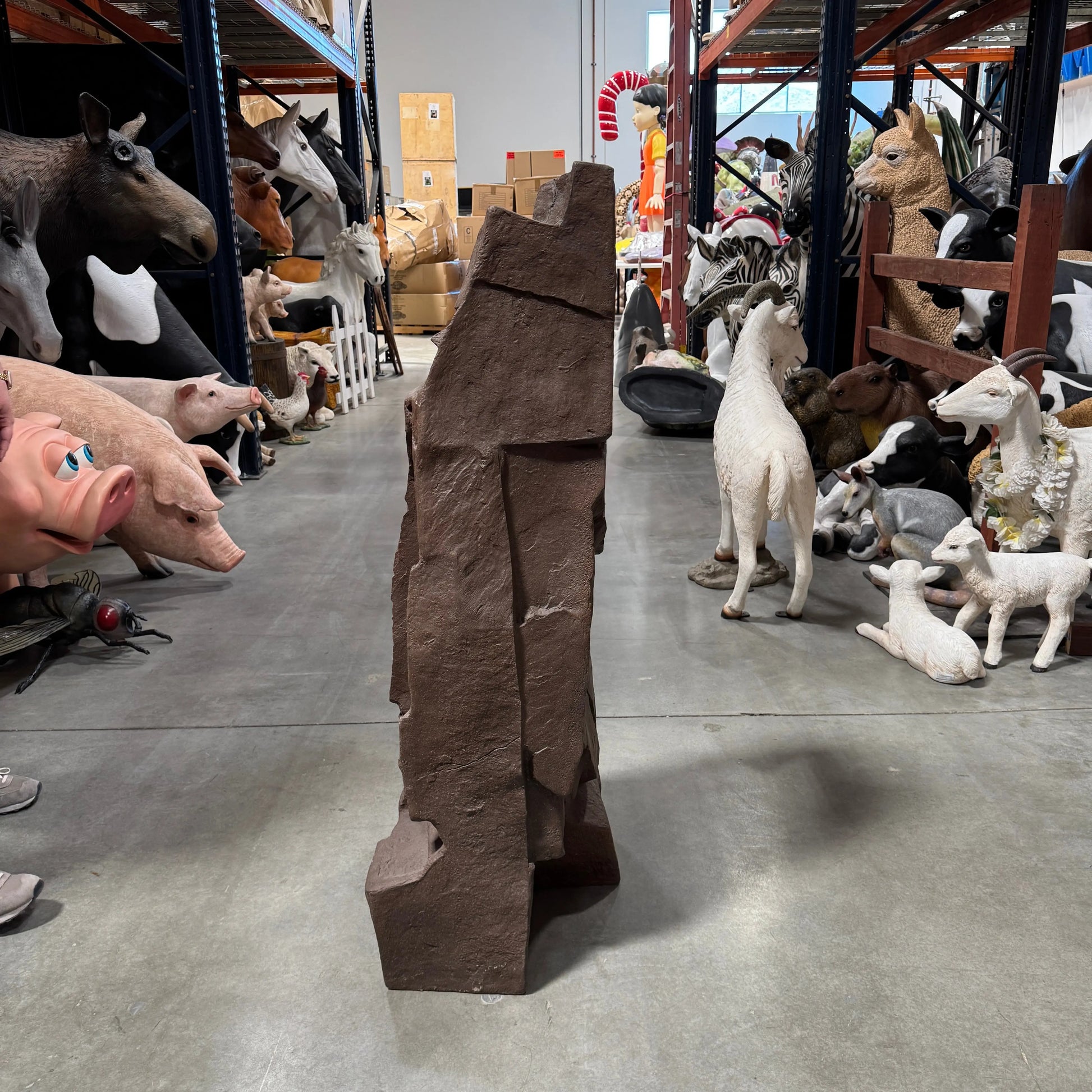 Skinny Sedona Brown Rock Statue M0276-250028-H
