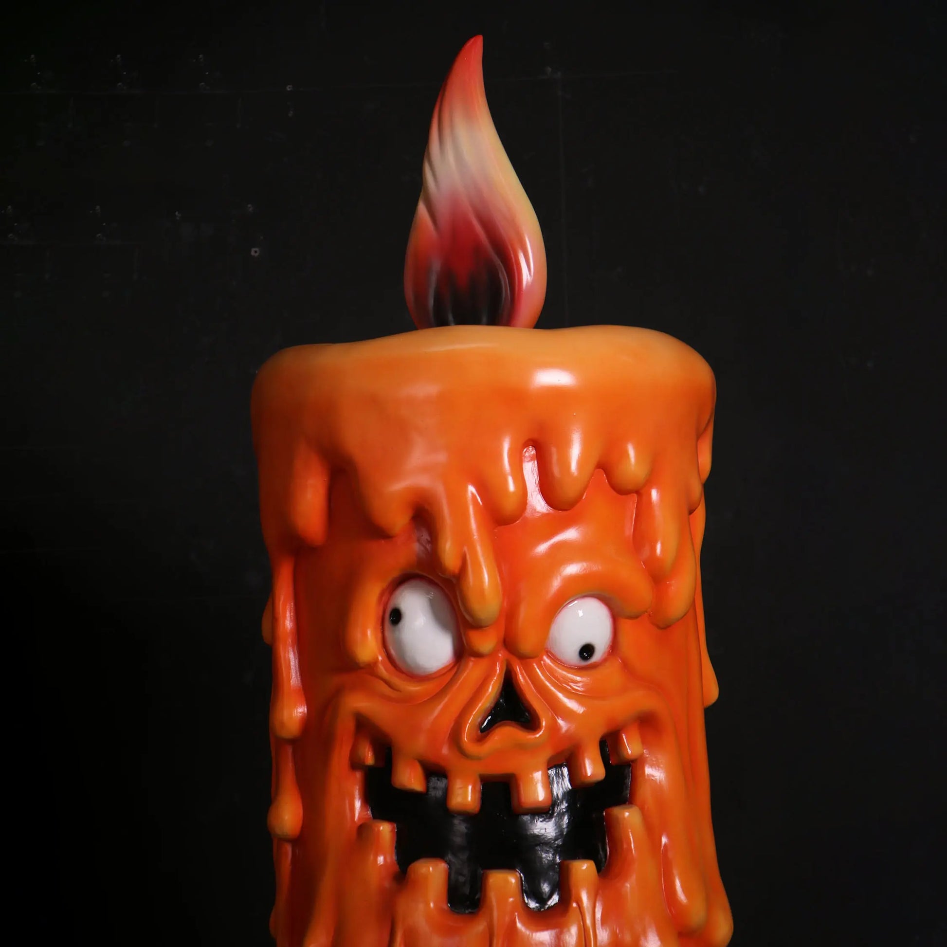 Pumpkin Candle Life Size Statue S0334-250051-H