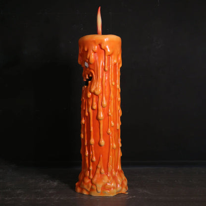 Pumpkin Candle Life Size Statue S0334-250051-H