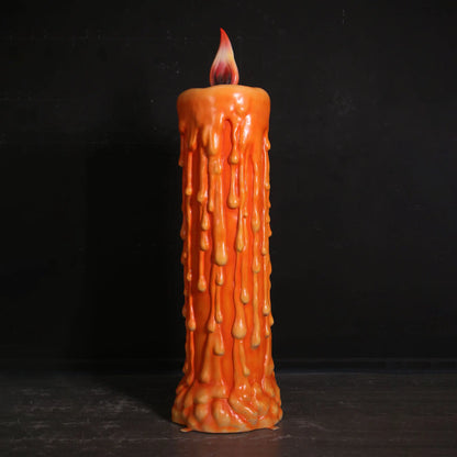 Pumpkin Candle Life Size Statue S0334-250051-H